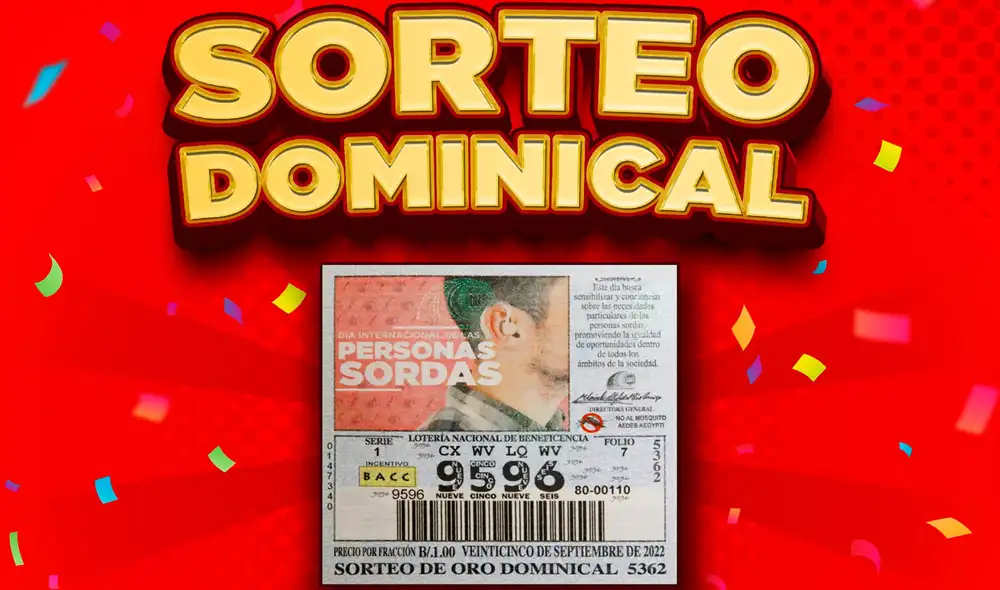 Lotería de Panamá de hoy, domingo 25 de septiembre de 2022. Foto: lnbpma / Twitter
