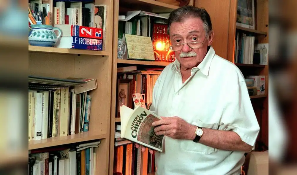 Recordado poeta uruguayo Mario Benedetti.