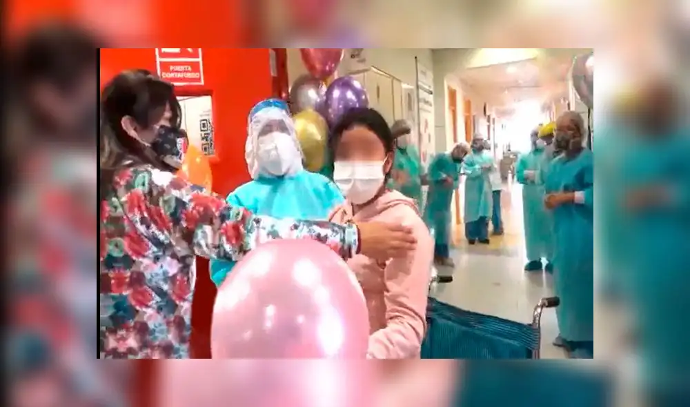 Familiares de la menor pudieron abrazarla nuevamente. (Foto: Captura de vídeo Panamericana) Familiares de la menor pudieron abrazarla nuevamente. (Foto: Captura de vídeo Panamericana)