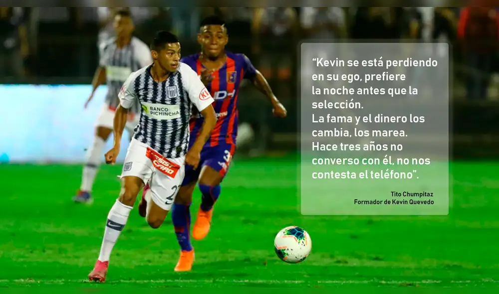 Alianza Lima: Tito Chumpitaz se refirió a la desconvocatoria de Kevin Quevedo. Alianza Lima: Tito Chumpitaz se refirió a la desconvocatoria de Kevin Quevedo.