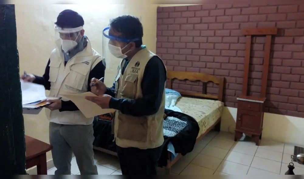 Se fiscalizaron varios hospedajes en el Cercado de Lima, a fin de verificar el cumplimiento de las condiciones de salubridad, así como los protocolos de bioseguridad frente a la COVID-19. Foto: Cortesía Municipalidad de Lima Se fiscalizaron varios hospedajes en el Cercado de Lima, a fin de verificar el cumplimiento de las condiciones de salubridad, así como los protocolos de bioseguridad frente a la COVID-19. Foto: Cortesía Municipalidad de Lima