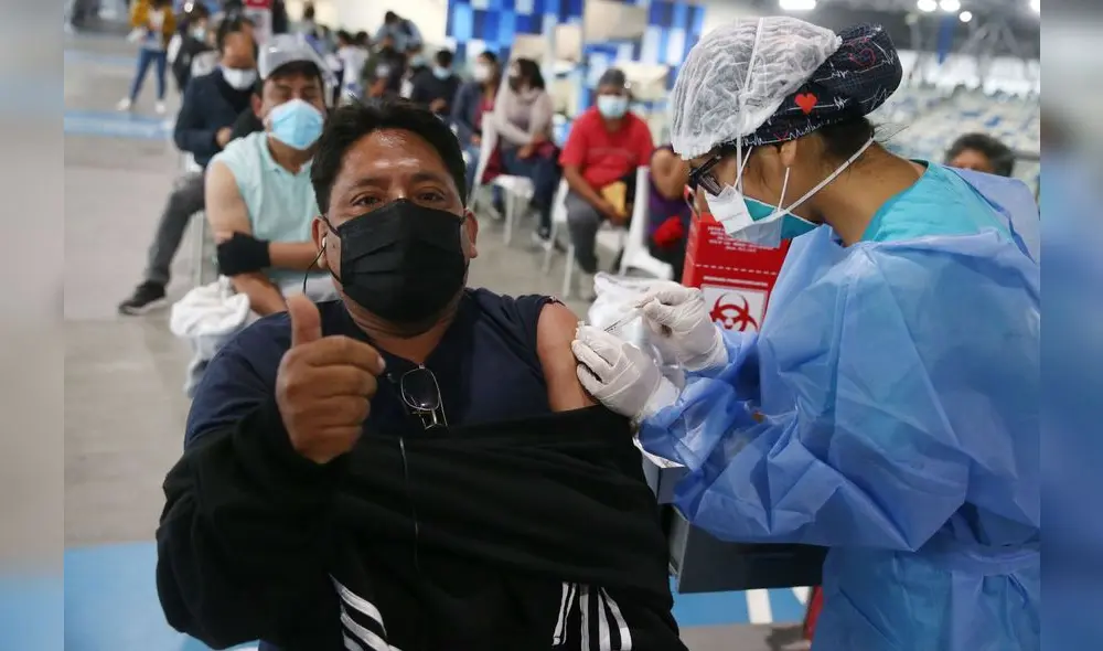 El tercer Vacunatón tiene como meta aplicar 250.000 dosis. Foto: Andina El tercer Vacunatón tiene como meta aplicar 250.000 dosis. Foto: Andina