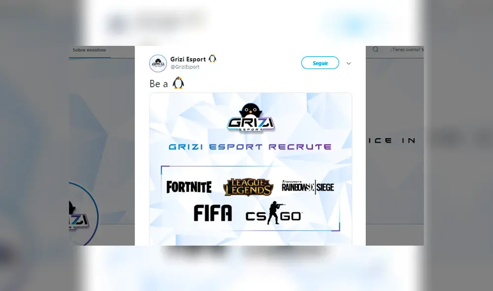 Buscan jugadores de Fortnite, LOL, Counter Strike, FIFA y R6. Buscan jugadores de Fortnite, LOL, Counter Strike, FIFA y R6.