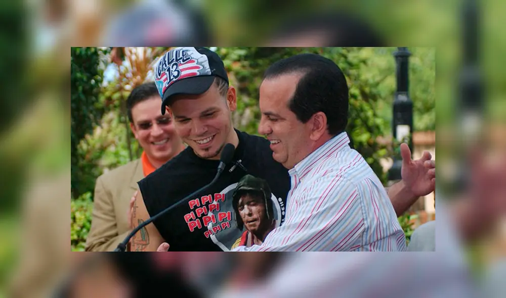En 2015, el rapero fue reconocido por el Congreso Internacional por la Paz en Barcelona. Foto: Primera Hora En 2015, el rapero fue reconocido por el Congreso Internacional por la Paz en Barcelona. Foto: Primera Hora