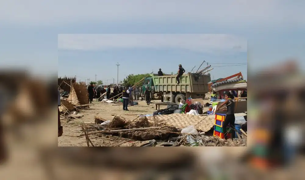 Piura: Desalojan a invasores de zona oeste de Sullana