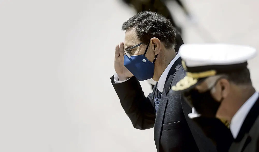 El presidente Martín Vizcarra es investigado dentro del marco constitucional que protege su inmunidad del cargo, hasta que concluya su mandato. Foto: Antonio Melgarejo/La República