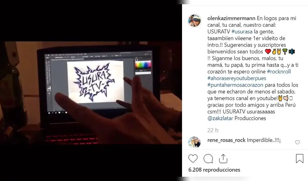 ¿Olenka Zimmermann es el nuevo jale de América TV? Imagen causa revuelo