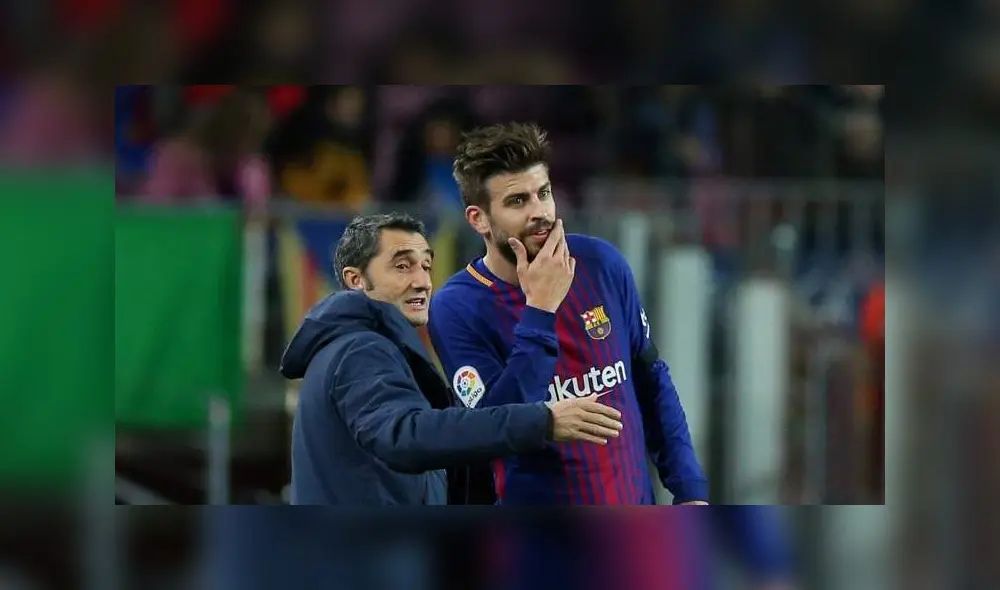 Piqué le dedicó palabras de reconocimiento a Valverde tras concretarse su salida. Piqué le dedicó palabras de reconocimiento a Valverde tras concretarse su salida.