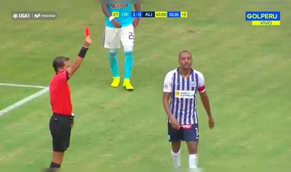 Polémica por la expulsión de 'Cachito' Ramírez al final del duelo ante Sporting Cristal [VIDEO]
