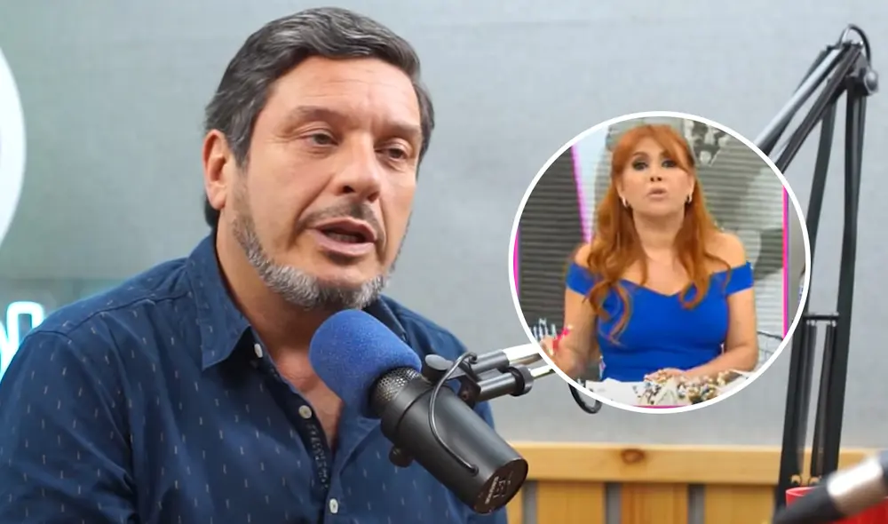 Lucho Cáceres habló sobre sus estudios en Derecho y el juicio de Magaly Medina. Foto: composición LR/ Moloko podcast/ ATV.
