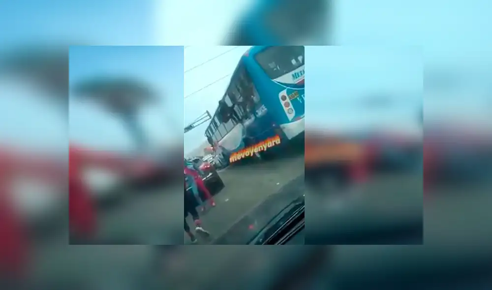 Video es viral en Facebook. El ‘Hombre Araña’ peruano fue grabado realizando una temeraria acción que sorprendió a todos los conductores, quienes no dudaron en colaborarle por su hazaña. Foto: Captura.