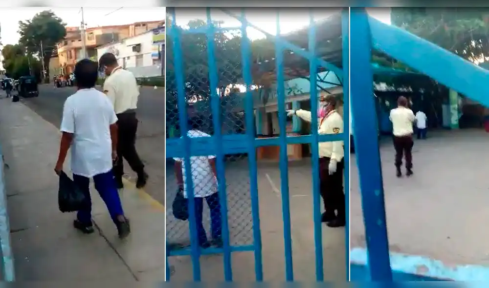 Pacientes COVID-19 son captadas huyendo de hospital Pacientes COVID-19 son captadas huyendo de hospital