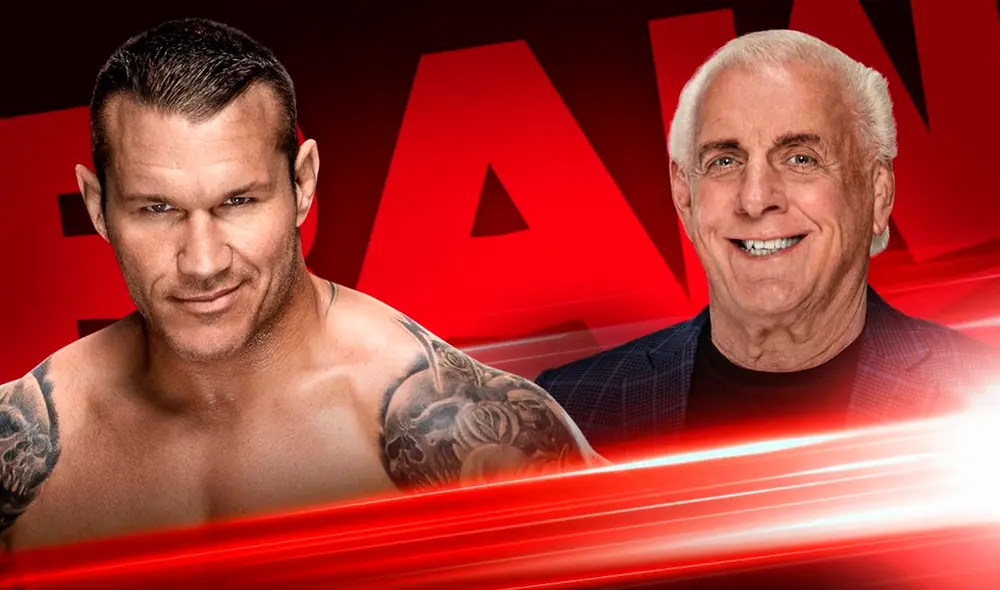 Ric Flair homenajeará a Randy Orton HOY en Monday Night RAW. Foto: WWE