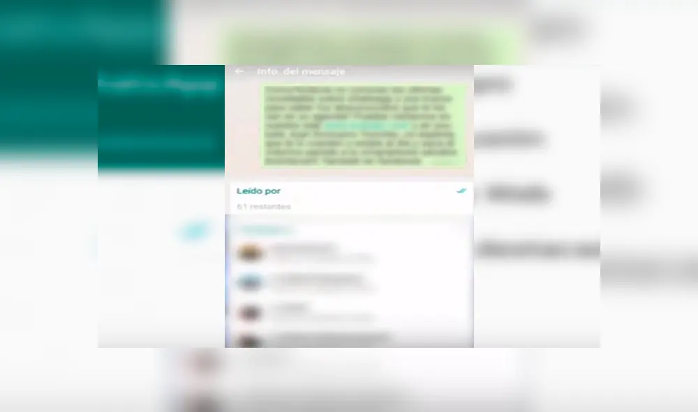 Desliza para saber más detalles de este truco de WhatsApp. Foto: Captura.