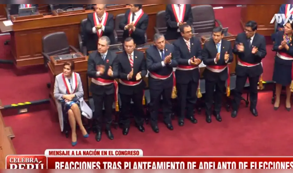 La reacción de Mercedes Aráoz tras anuncio de Martín Vizcarra de adelantar elecciones [VIDEO]