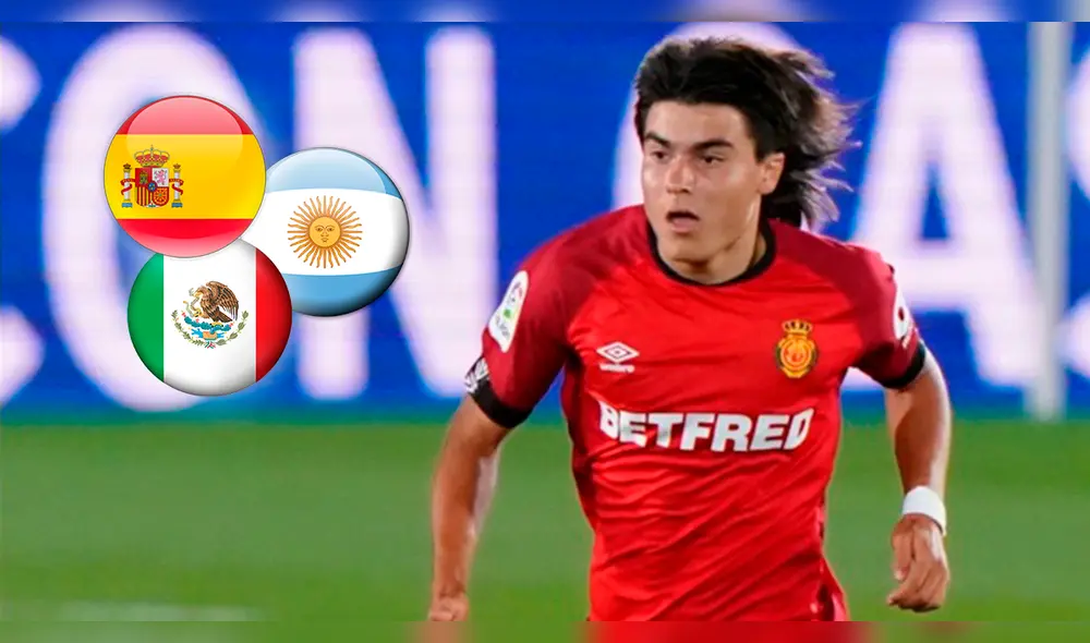 Luka Romero, el futbolista de 15 años que puede jugar por Argentina, España o México.