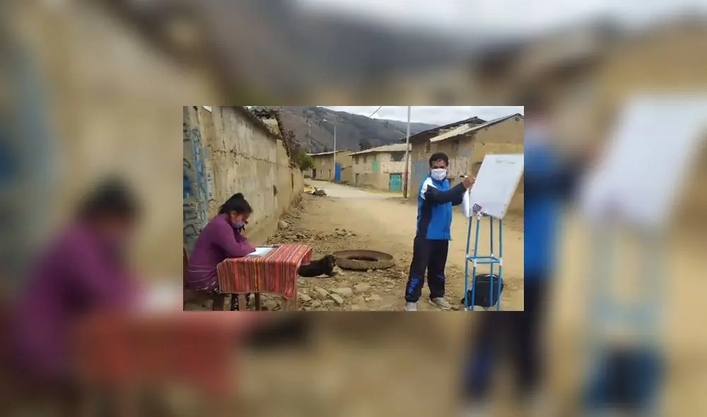 Huancavelica: profesor nominado al ‘Nobel de Educación’ camina hasta 10 km todos los días para dictar clases