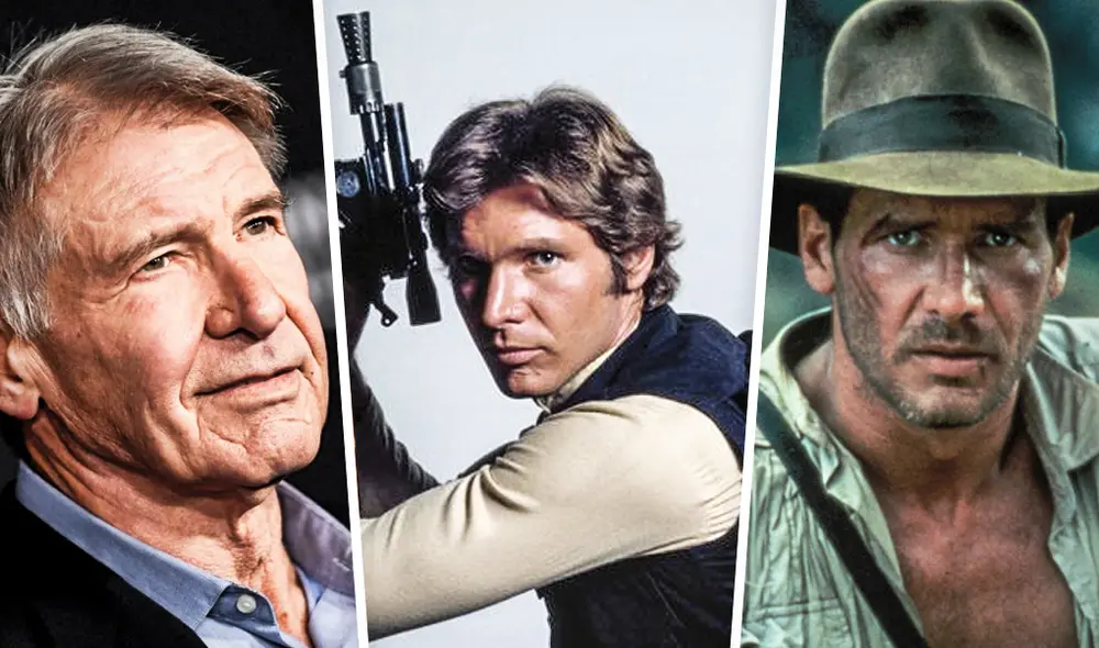 Harrison Ford participó en grandes producciones cinematográficas como Star War o Indiana Jones. (Foto: Composición) Harrison Ford participó en grandes producciones cinematográficas como Star War o Indiana Jones. (Foto: Composición)