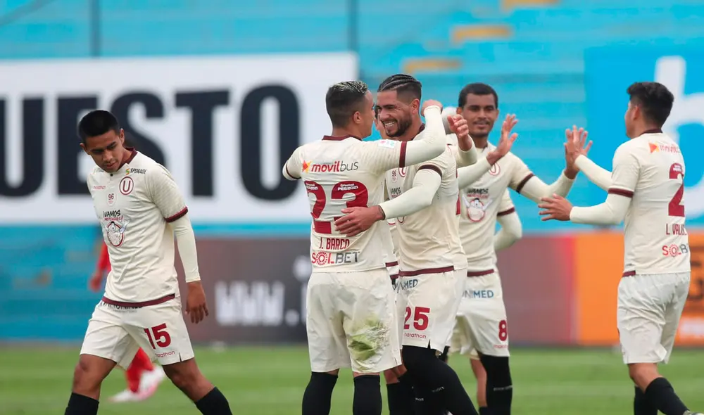 Universitario empató 2-2 con Carlos A. Mannucci. Foto: Liga 1