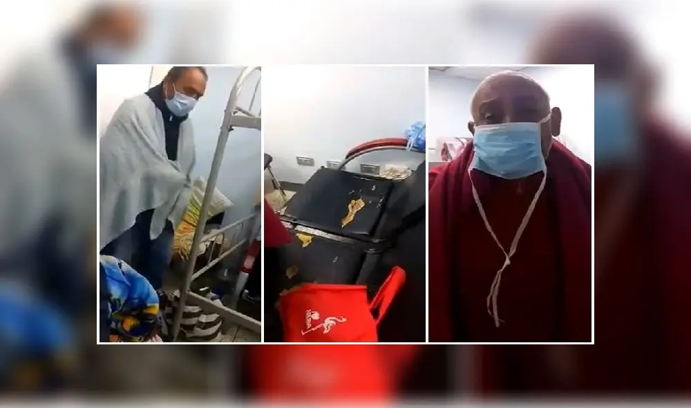 Pacientes hacinados en Venezuela