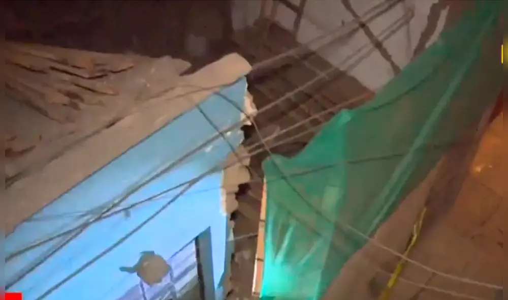 Más de 10 familias viven en la quita. (Foto: Captura video)