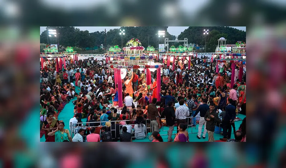 Millonario empresario financia matrimonio a cientos de mujeres huérfanas [FOTOS]