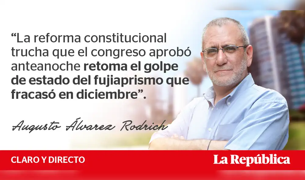 Sigue el golpe del fujiaprismo