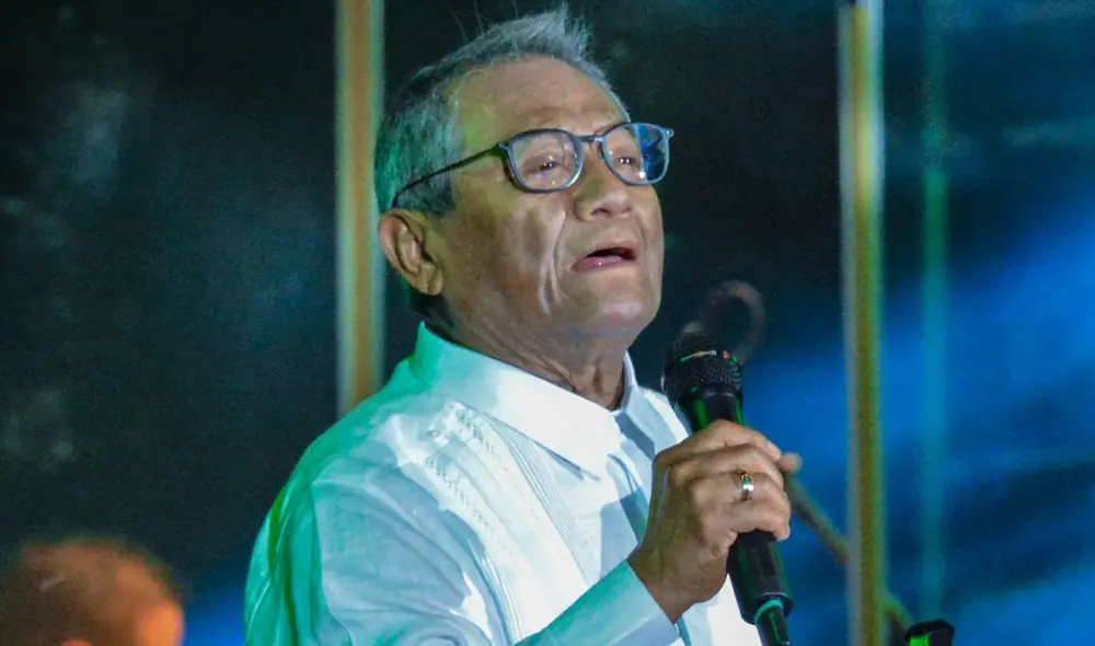 Armando Manzanero se encuentra en el grupo de población de riesgo por su avanzada edad.