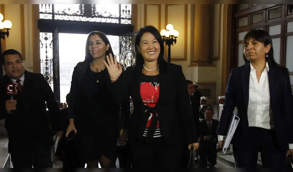Fujimorismo señala que Keiko no está presa por "Cócteles" sino por Odebrecht
