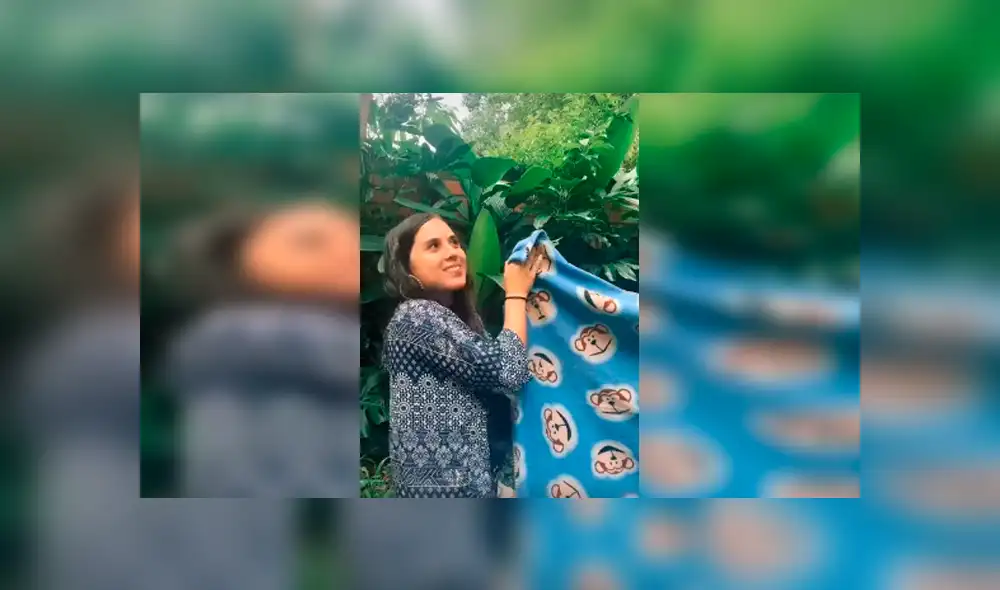 Desliza las imágenes para apreciar la divertida actuación de una joven acompañada de su mascota. Desliza las imágenes para apreciar la divertida actuación de una joven acompañada de su mascota.