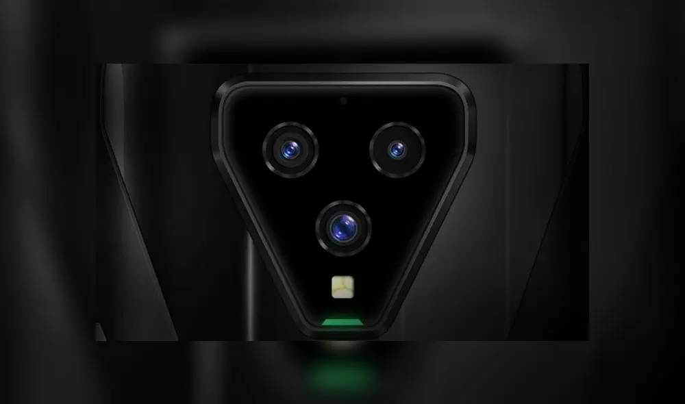 Cámara trasera del Black Shark 3 de Xiaomi. Cámara trasera del Black Shark 3 de Xiaomi.