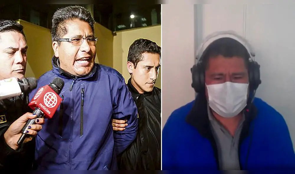 Walter Aduviri cumple condena de seis años en el penal de Yanamayo, Puno. Composición La Republica.
