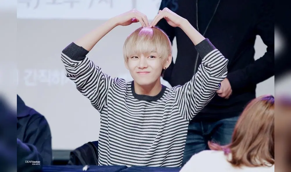 V envía conmovedor mensaje de agradecimiento a ARMY.