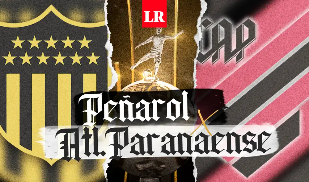 Peñarol y Atlético Paranaense se enfrentan en Montevideo por la última jornada de la fase de grupos de la Copa Libertadores. Foto: Composición de Fabrizio Oviedo