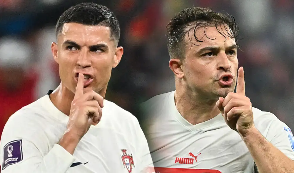 Portugal vs. Suiza se enfrentarán por los octavos de final del Mundial Qatar 2022. Foto: composición LR/AFP