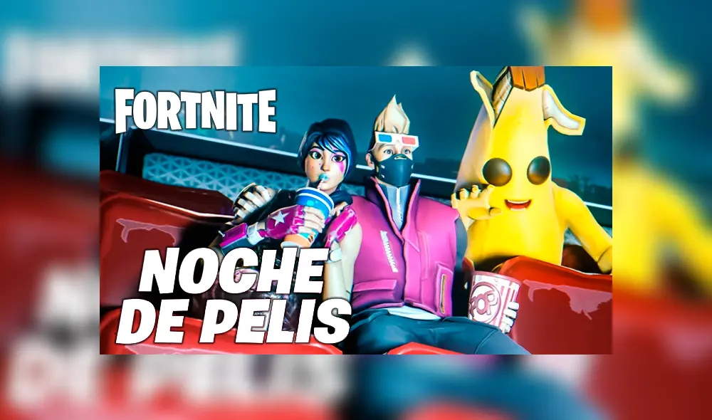 Horarios y películas del evento Noche de Pelis de Fortnite. Foto: composición La República.
