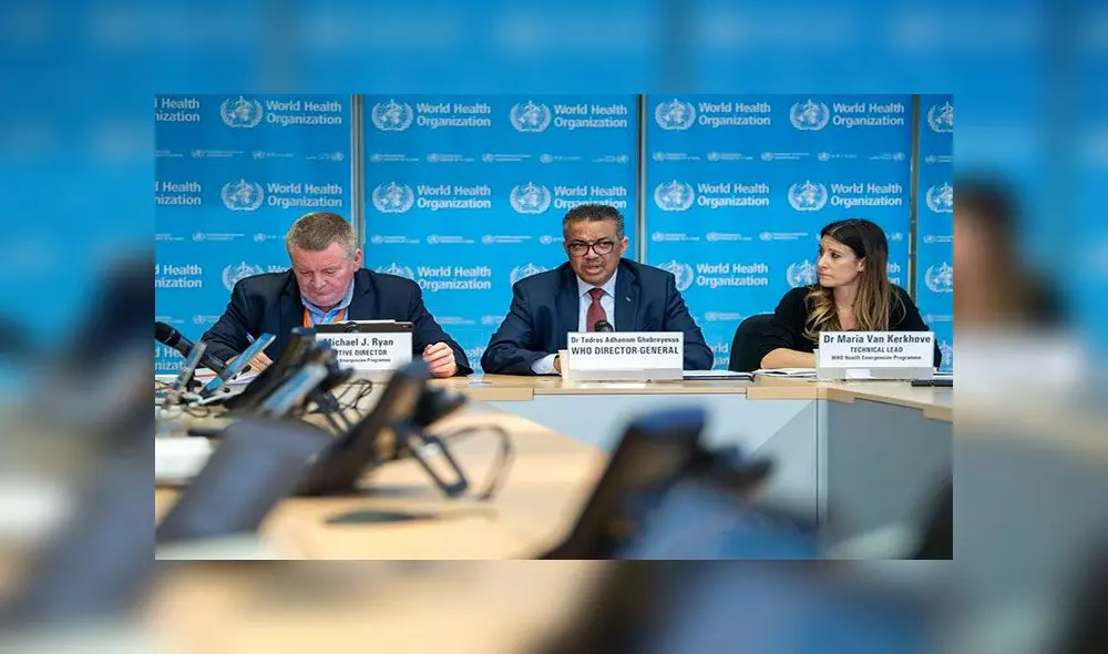 El director general de la OMS, Tedros Adhanom Ghebreyesus, en rueda de prensa desarrollada en Suiza. Foto: EFE El director general de la OMS, Tedros Adhanom Ghebreyesus, en rueda de prensa desarrollada en Suiza. Foto: EFE
