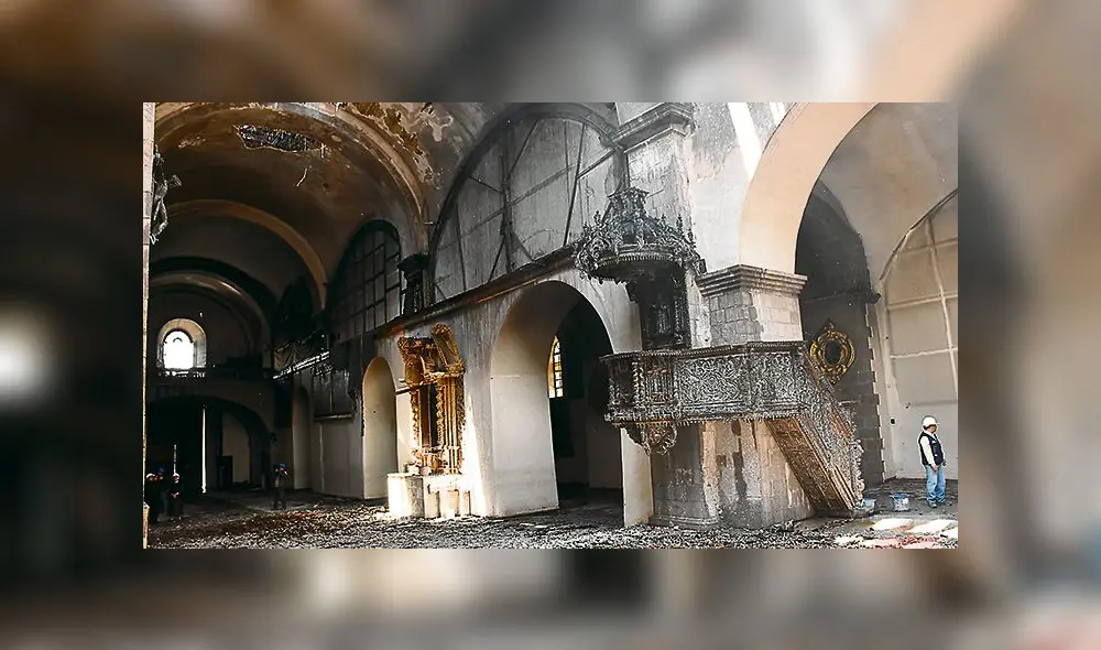 siniestro. En septiembre del 2016, fuego arrasó con gran parte de la iglesia del distrito de San Sebastián de Cusco. siniestro. En septiembre del 2016, fuego arrasó con gran parte de la iglesia del distrito de San Sebastián de Cusco.