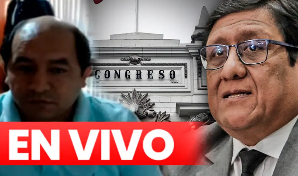 Hector Ventura interroga a Salatiel Marrufo en la comisión de Fiscalización. Foto: composición de Diego Alva Hector Ventura interroga a Salatiel Marrufo en la comisión de Fiscalización. Foto: composición de Diego Alva