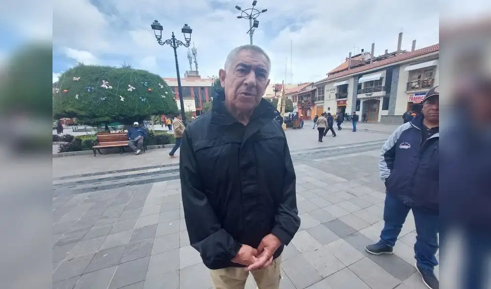 El ministro del Interior, Víctor Rojas Herrada, llegó a la región de Puno. Foto: Liubomir Fernández/URPI