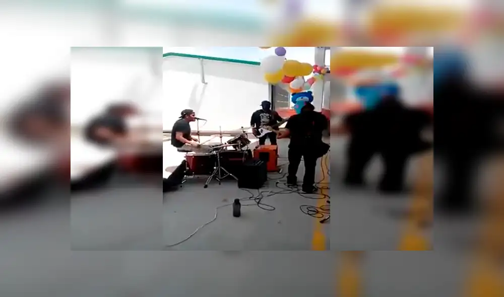 YouTube viral: Banda de rock toca en actuación de colegio y niños se ponen a bailar [VIDEO]