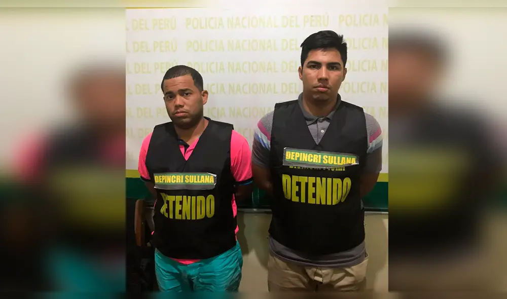 Detenidos no supieron explicar ilícito accionar.