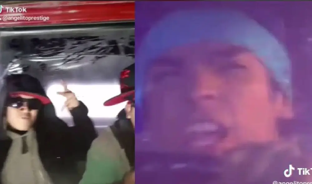 Los hermanos protagonizaron a Joel y Nicolás en el viral de Facebook. Foto: Captura/TikTok/@angelitoprestige