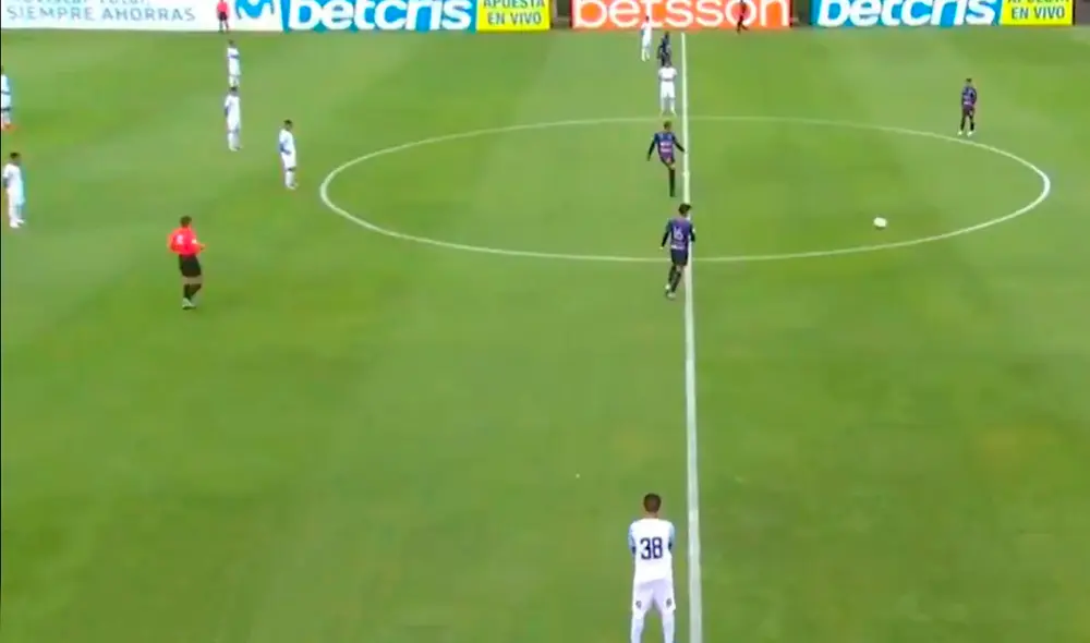 Llacuabamba se encuentra en el último lugar con 11 unidades. Captura: DirecTV Sports