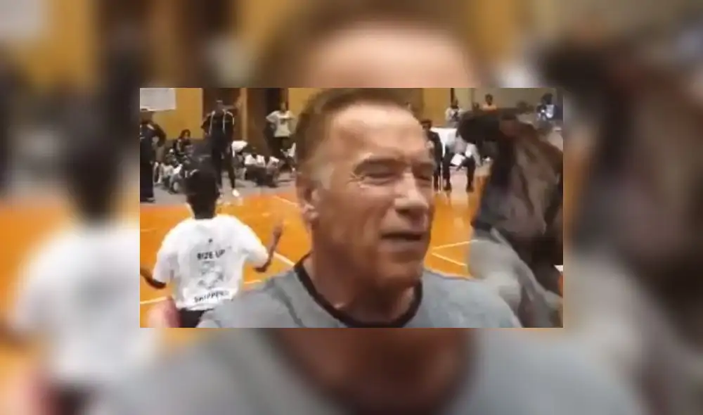 Videos inéditos de la brutal patada que recibió Arnold Schwarzenegger son difundidos