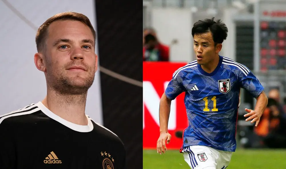 Neuer y Kubo intentarán ser los jugadores más destacados de cada selección. Foto: Composición AFP Neuer y Kubo intentarán ser los jugadores más destacados de cada selección. Foto: Composición AFP