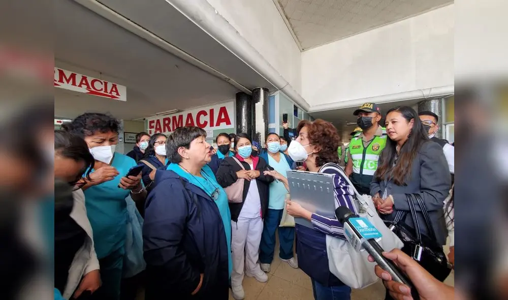 La Fiscalía de Prevención del Delito y la Policía tuvieron que intervenir. Foto: Leonela Aquino/URPI