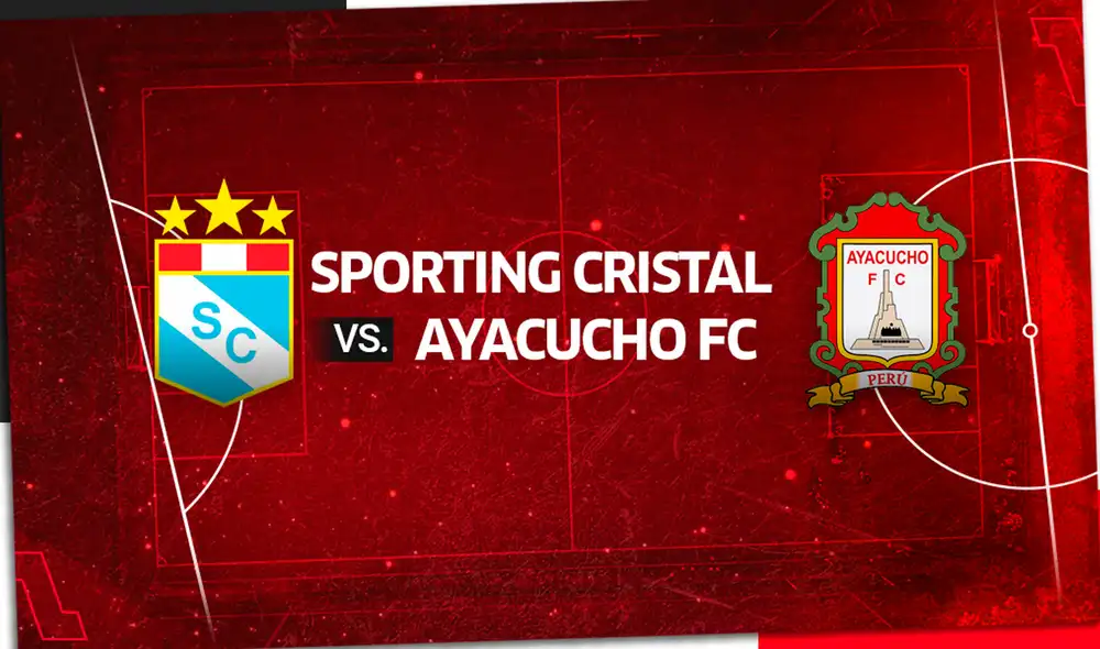 Cristal vs. Ayacucho se enfrentan en la jornada 14 de la Liga 1 Movistar. | Composición de Fabrizio Oviedo Cristal vs. Ayacucho se enfrentan en la jornada 14 de la Liga 1 Movistar. | Composición de Fabrizio Oviedo