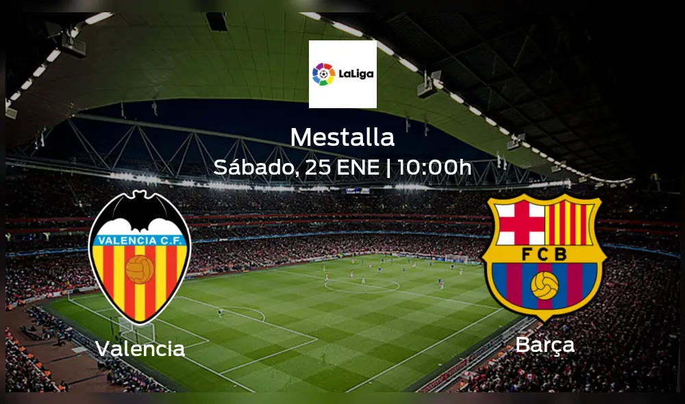 Valencia derrotó a Barcelona por 2-0 en la jornada 21 de la Liga Santander Valencia derrotó a Barcelona por 2-0 en la jornada 21 de la Liga Santander