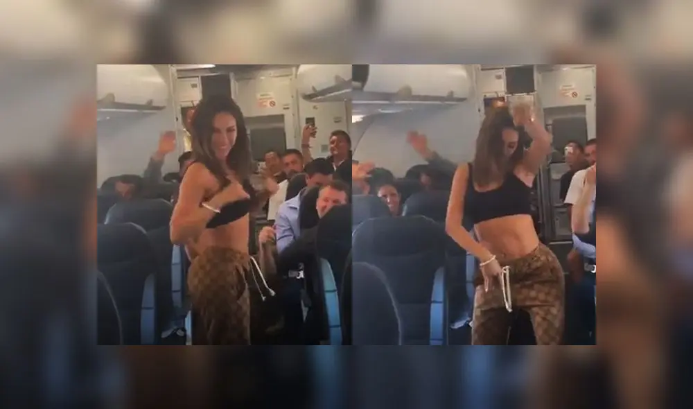 Instagram viral: Stephanie Valenzuela hace twerking en pleno vuelo [VIDEO]